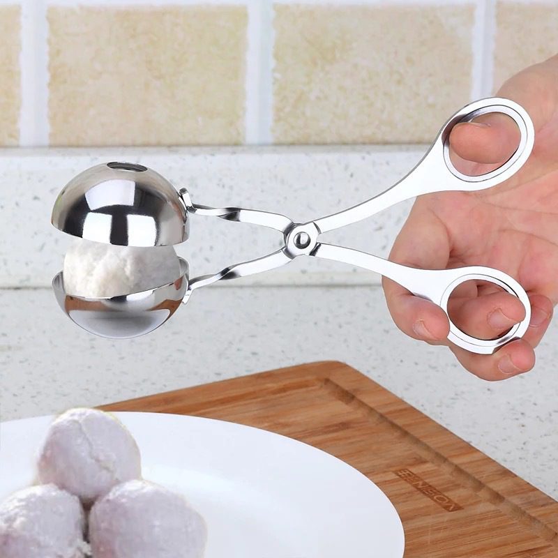 Stainless Steel Meatball Spoon - Image 4