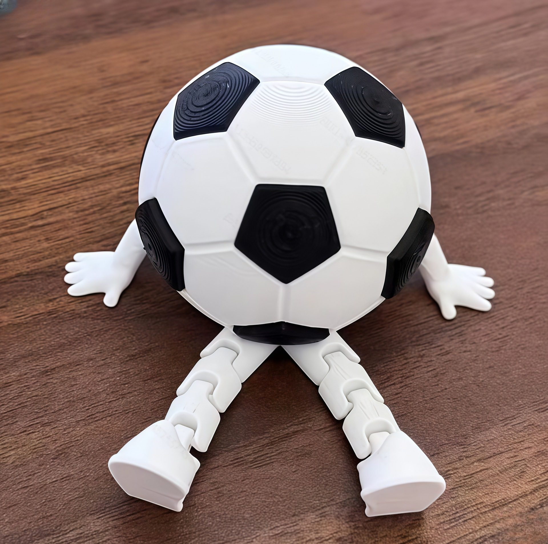 Football Sitting Figurine Craft Ornament Decoration - Image 3