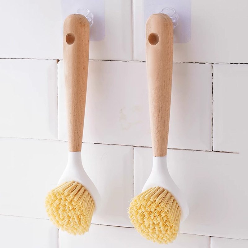 Wooden pot and stove cleaning brush - Image 5