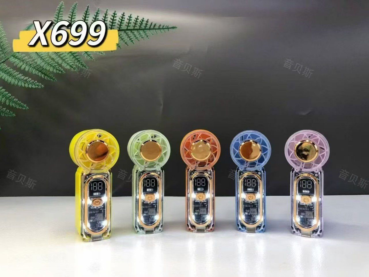 Spot X699 Mini Handheld Small Fan Charging Desktop Outdoor Portable Fan - Image 5