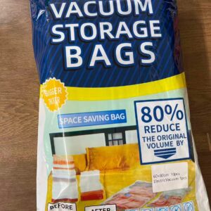 Vacuum Storage Bags with Manual or Electric Pump